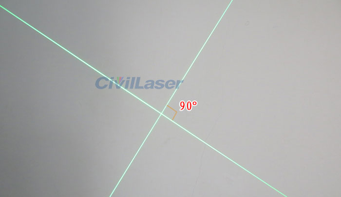532nm 10mw Green Adjustable Width  Laser Positioning Lamp Laser Module Line Cross 2IN1
